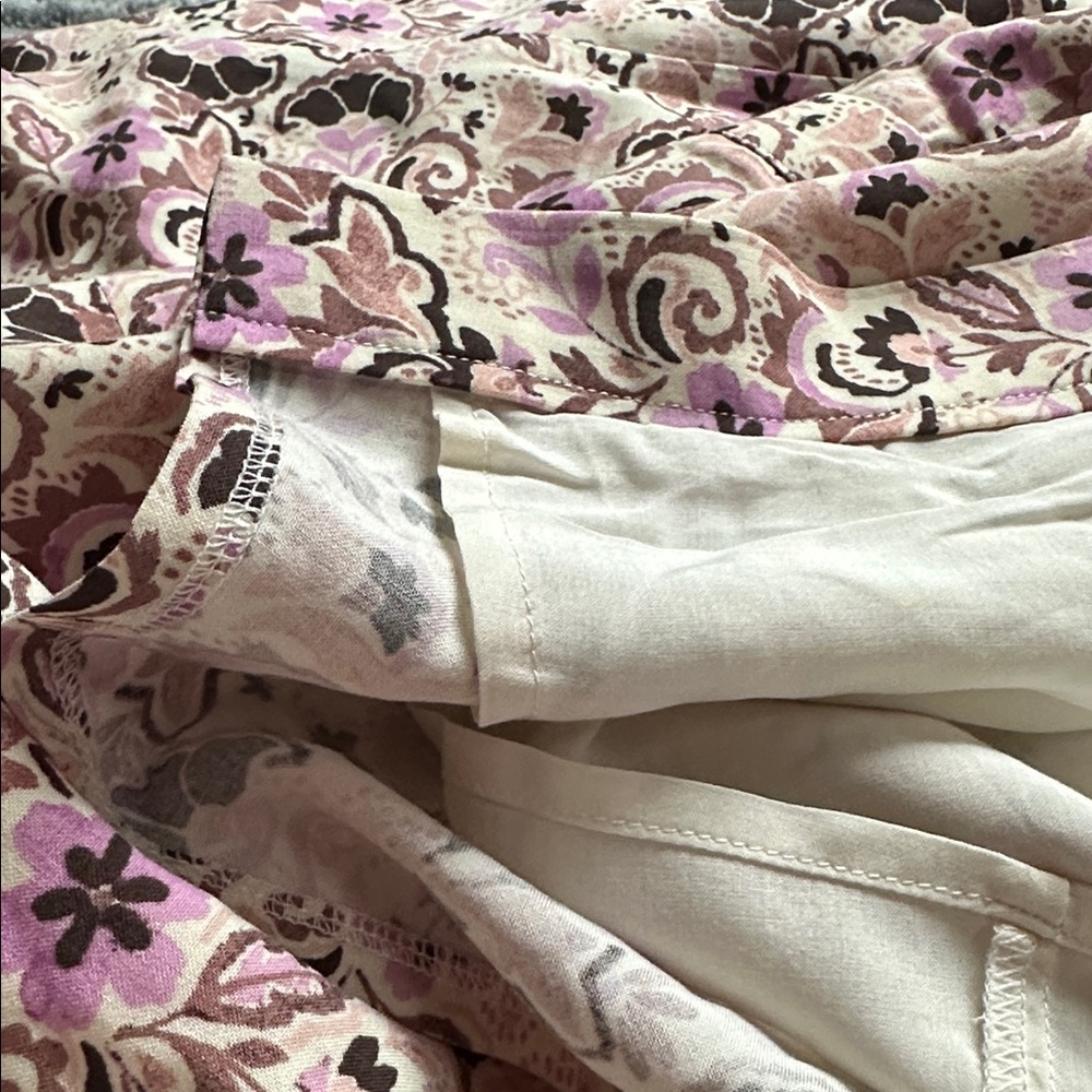 New with tags Z Suppy Floral fit and flare elastic smocked waist midi maxi dress - Picture 13 of 15